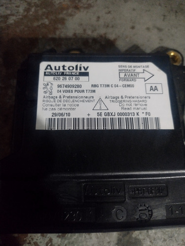Módulo De Airbag Peugeot 308 408