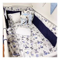 Comprar Acolchado + Chichonera + Sábanas 1mx0.50m\u002F Cuna Colecho Bebe