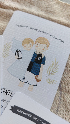 Estampitas Comunión & Confirmación