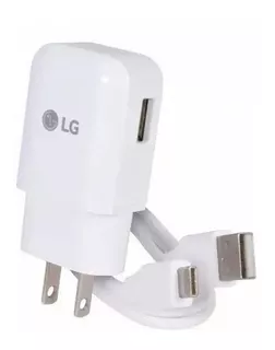 Turbo Cargador LG Cable Tipo C 5v 9v/1.8a Original V20 G5 G6