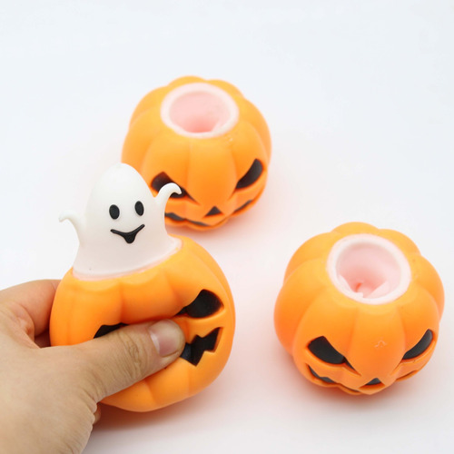 8 Pcs Juguetes De Halloween Calabaza Fantasmal Espeluznante