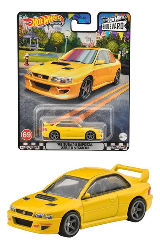 Subaru Impreza 22b Boulevard Hot Wheels Premium 1:64 