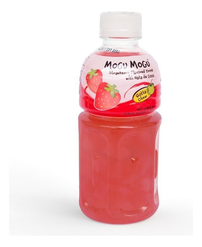 Bebida Mogu Mogu De Fresa Con Nata De Coco 320ml