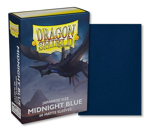 Protectores Dragon Shield Japanese Matte Color Midnight Blue