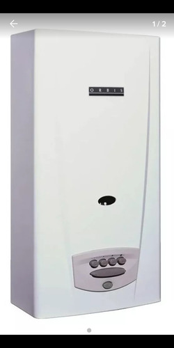 Calefón Orbis 315bbo Botonera C/ Encendido Manual Gas Gn Blanco Gn