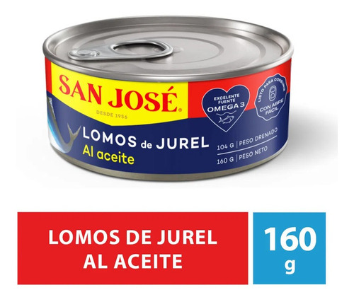 Lomos De Jurel En Aceite San Jose 160gr(3 Unidad)super