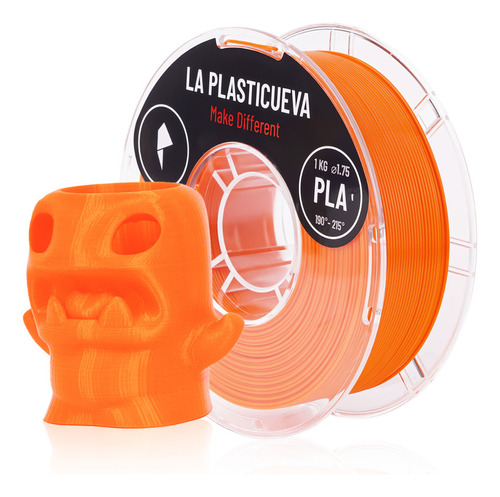 Pla 1.75 1kg Filamento 3d Premium Color Naranja