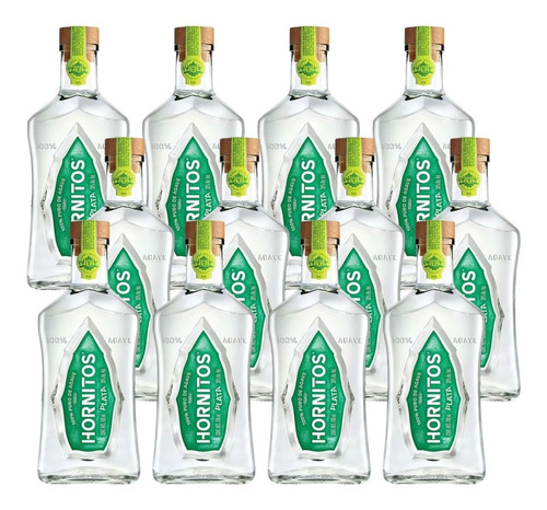 Tequila Hornitos Plata 700 Ml (12 Pack)
