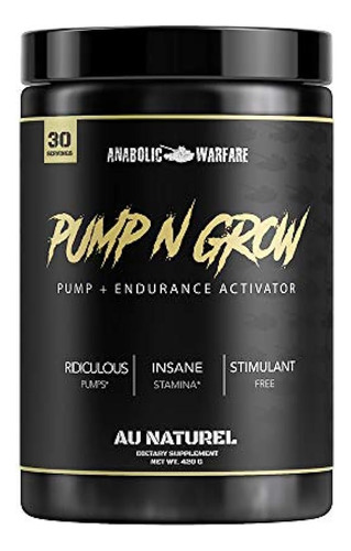 Bomba Muscular Pump-n-grow Y Suplemento Potenciador De Óxido