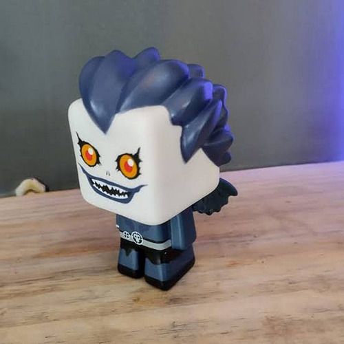 Boneco Kubos Ryuki Death Note Nerd Ao Cubo Anime Otaku Geek