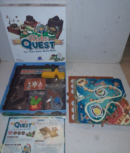 Slide Quest The Video Game Board Game Juego De Mesa (Usado)