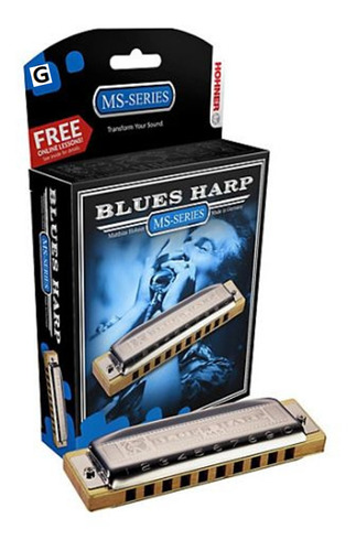 Gaita Harmônica Blues Harp 532/20 Ms - G (sol) - Hohner