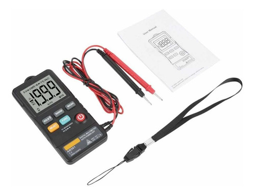 Ture Rms 1999 Counts Ac Dc Digital Multimeter Buzzer For