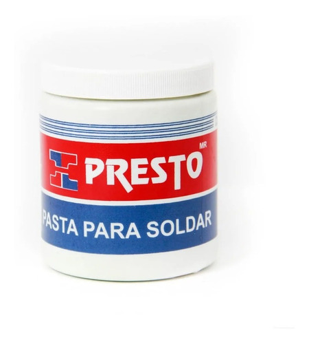 Pasta Soldar - Auxiliar Fundente - Tarro 300 Ml Presto 2 Pz