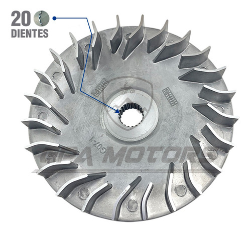 Clutch Primario Y Polea Yamaha Wolverine 350 (2006-2009)