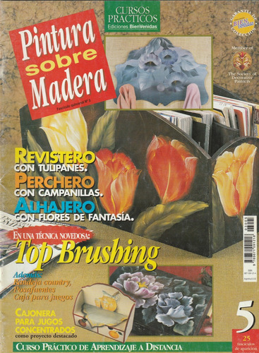 Revista Pintura Sobre Madera  N° 5 - Con Moldes