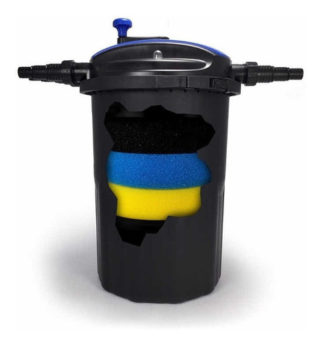 Imagen 3 de 5 de Filtro Para Estanque Con Uv Boyu Efu-15000