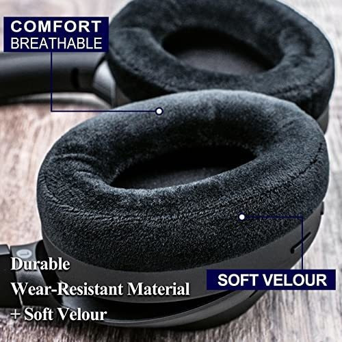 Almohadillas De Terciopelo Wh-1000xm4 De Reemplazo Para Wh10