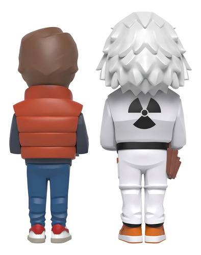 Mighty Jaxx: Volver Al Futuro - Set Doc Brown Y Marty Mcfly
