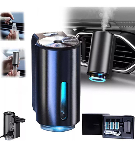 Humidificador Usb Para Coche Y Difusor De Aceites Esenciales