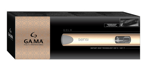 Plancha de cabello GA.MA Italy Sensi CP1 Nova W&L Digital 5D gold 110V/220V