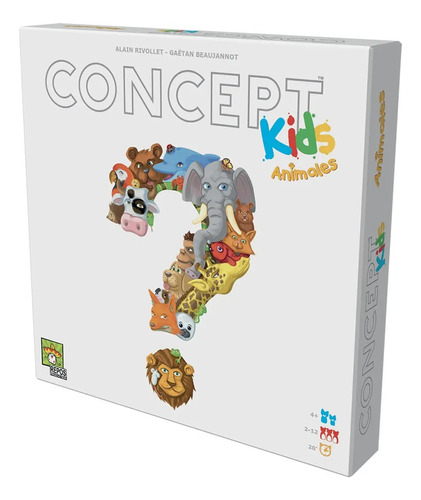 Concept Kids Animals Juego De Mesa Animales Cartas 