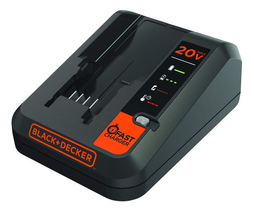 Cargador De Batería De Litio Black Decker 20v Max 2 Am...