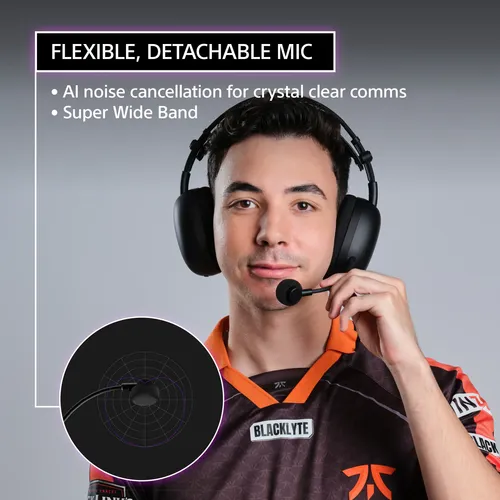 Headset Gamer Sony Inzone H9 Ii Sem Fio Pc Ps5 Preto Preto