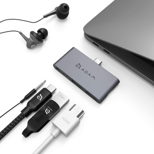 Imagen 4 de 5 de Adam Elements Hub I4 Adaptador Usb-c Multipuerto iPad Pro