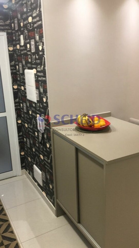 Imagem 12 de 15 de Apartamento A Venda No Jd. Marajoara Com 2 Dormitórios, 1 Suíte E 1 Vaga. - Mc9783
