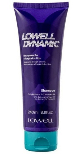 Shampoo Recuperação E Força Dos Fios Lowell Dynamic 240ml
