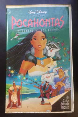 Pocahontas Película Vhs Original Clásicos De Disney #6