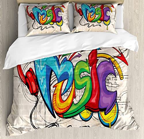 Anbesonne Music Duvet Cover Sets, Ilustración De X1jf8