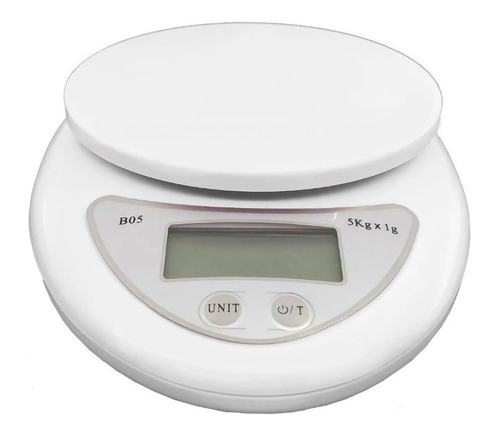 Imagen 2 de 4 de Balanza de cocina digital KanjiHome B05 pesa hasta 5kg
