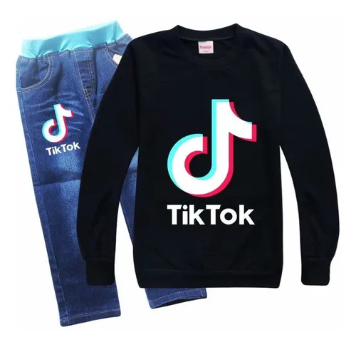 Tik Tok Conjunto De Pantalones Vaqueros Para Ni os Cuotas sin