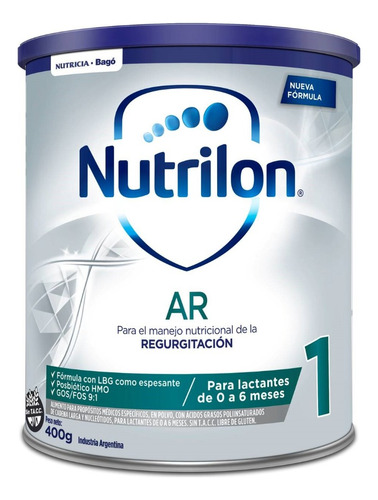 Leche Nutrilon Ar 1 - Regurgitacion