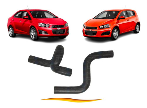 Manguera Radiador Gm Chevrolet Sonic 1.6 Inferior + Superior