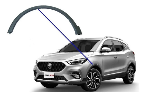 Moldura Plástica Tapabarro Delantero Izquierdo Mg Zs 18-22