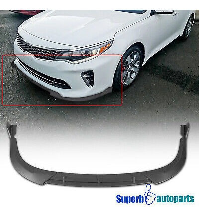 Fits 2016-2018 Kia Optima Sx Front Lower Splitter Spoile Spa