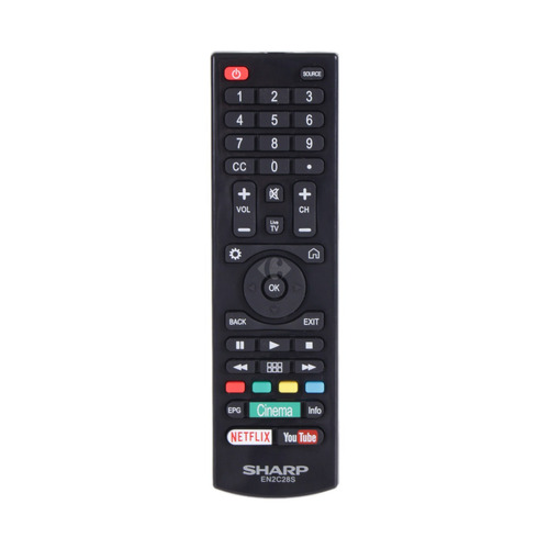 Control Remoto 4k Sharp Aquos Smart Tv Netflix 91sh4316mfix