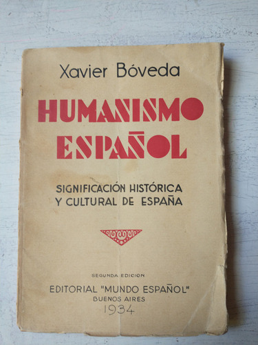 Humanismo Español Xavier Boveda