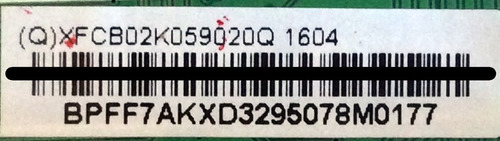 Main / Vizio Xfcb02k0590 / 715g7573-m2a-000-004y / E32-c1 (Usado)