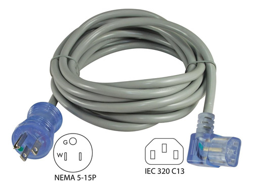 Conntek Amp 125 Volt Hospital Cord De 20 Pies Sjt 105c Nema