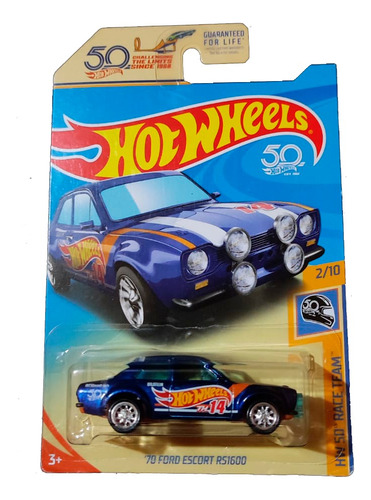Hot Wheels Super Treasure Hunt '70 Ford Scort - Sth - $th