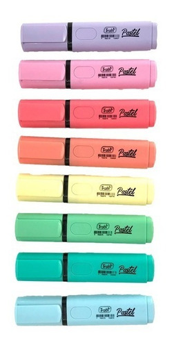 Imagen 2 de 4 de Resaltador Pastel Trabi Pack X4 Unidades