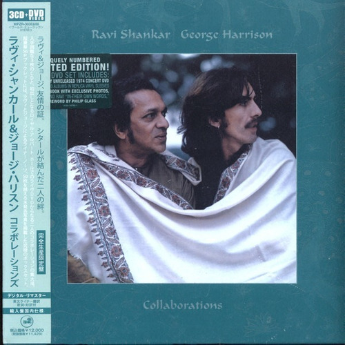 Ravi Shankar, George Harrison - Collaborations, Box 3cds+dvd
