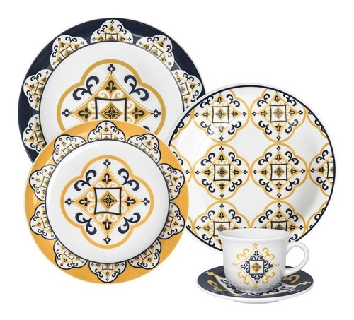 Set De Vajilla Completa Oxford 30 Piezas Ceramica Kuchen