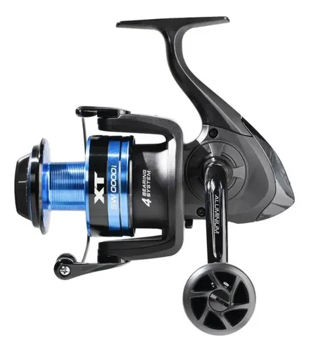 マリン Molinete Marine Sports Xt Swi 4000 Modelo 2025 Cor Preto E Azul