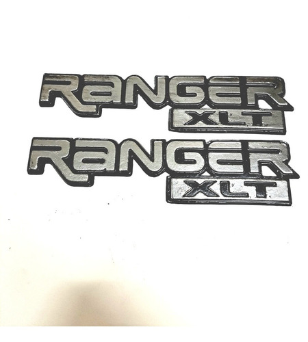 Par Emblemas Laterales Ford Ranger Xlt 1987-2000