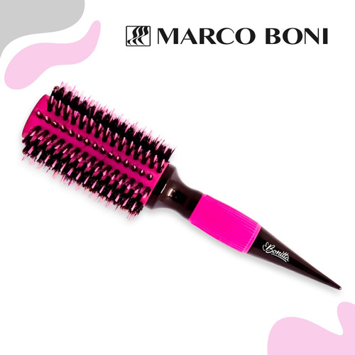 Escova De Cabelo Pop Color Bonitta Brilho Marco Boni 64mm